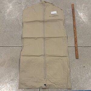 Burberry Beige Lightweight Garment Cover with Zip